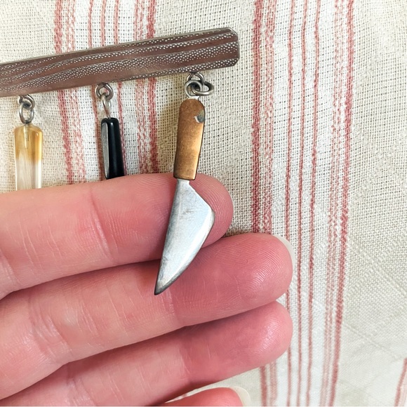 Vintage GMFW Sterling Silver Chef’s Brooch Pin - Picture 5 of 7